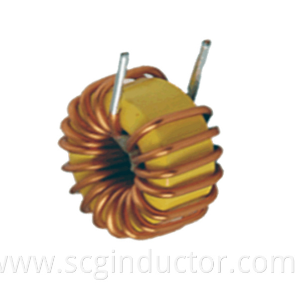 Yellow-White Toroidal Inductors